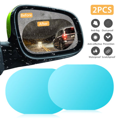 Big Size XL Car Anti FOG Film 100 x 145 MM 2 Pcs