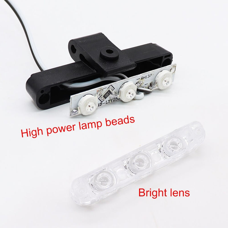 Smart Flasher LED Light White Strobe Flash Light 4 Pcs Set