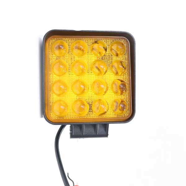 16 Smd Fish Eye Square Bar Light Yellow 1 pc