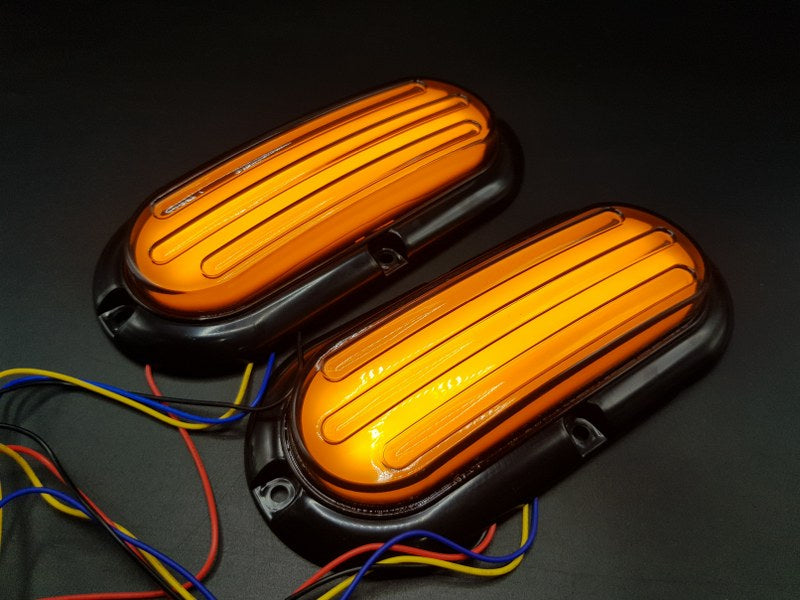Universal Jeep - Car Back Light with Audi Style indicator Set