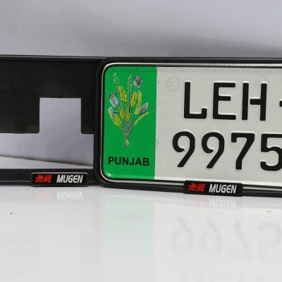 No. Plate Frame Mugen 2 Pcs