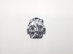 Trans Silver Metal Logo