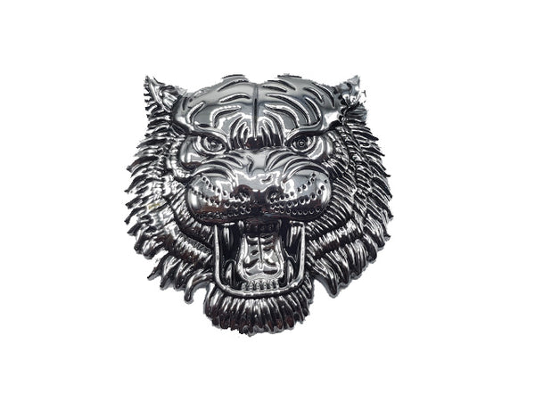 Lion Silver Metal Logo