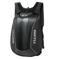 30L Hard Shell Motorcycle Backpack Carbon Fiber Racing Storage Bag Motorbike