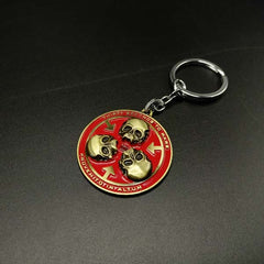 ALTUM SKULLS Metal Keychain
