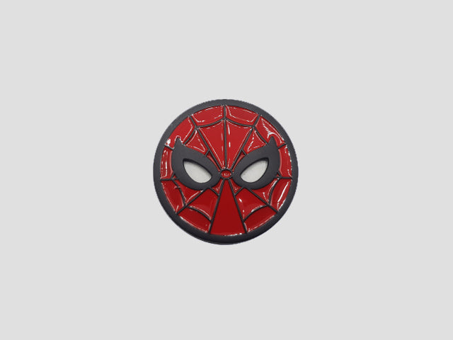 Deadpool Red Black Metal Logo
