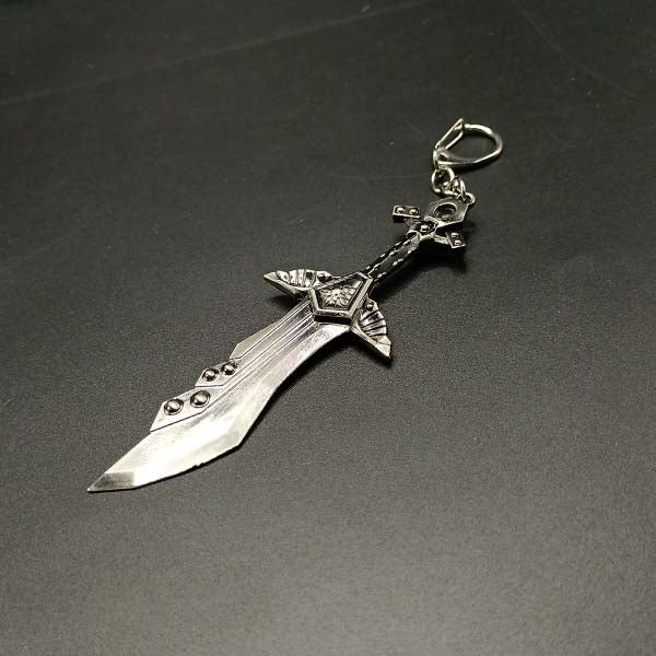 DRAGON Knife Metal Keychain
