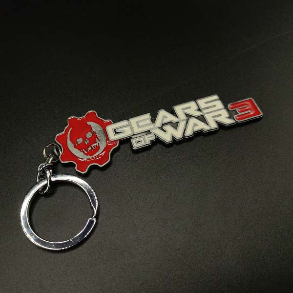 Gears Of War Metal Keychain