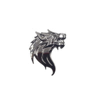 Lion Peak Carbon Metal Logo
