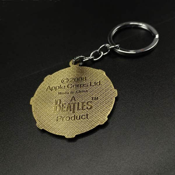 Unique Beatles Metal Keychain