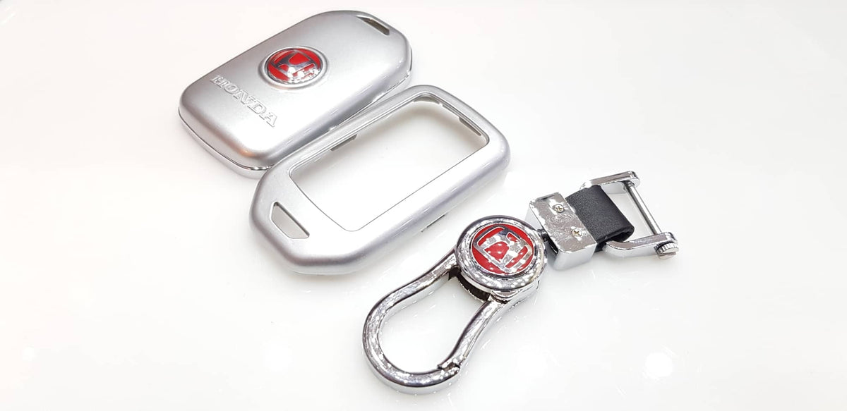 Premium Quality Key cover Plastic Honda Civic  2016-2018 Silver