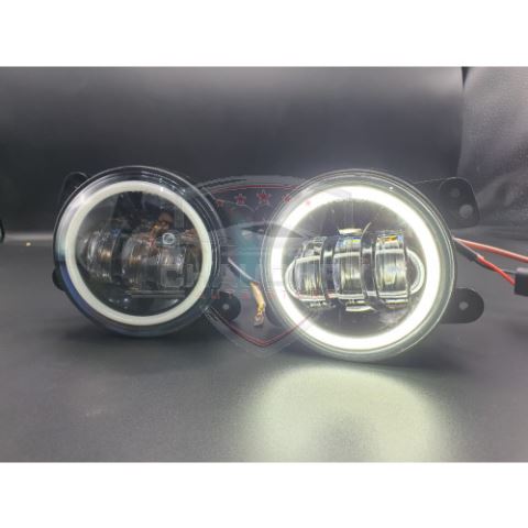 4 Inch Universal Smd Bumper Projector With DRL 2 Pcs Set