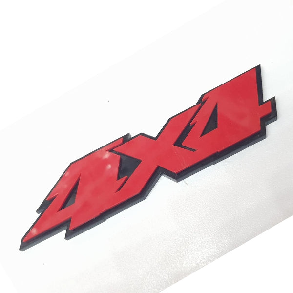4X4   plastic logo