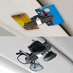 Car Sun Visor Organizer 2 Glasses Holder Clip