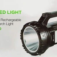 DP-7320 Rechargeable Bright LED Laser Long Range High Power Rechargeable Emergency Torch Light Black