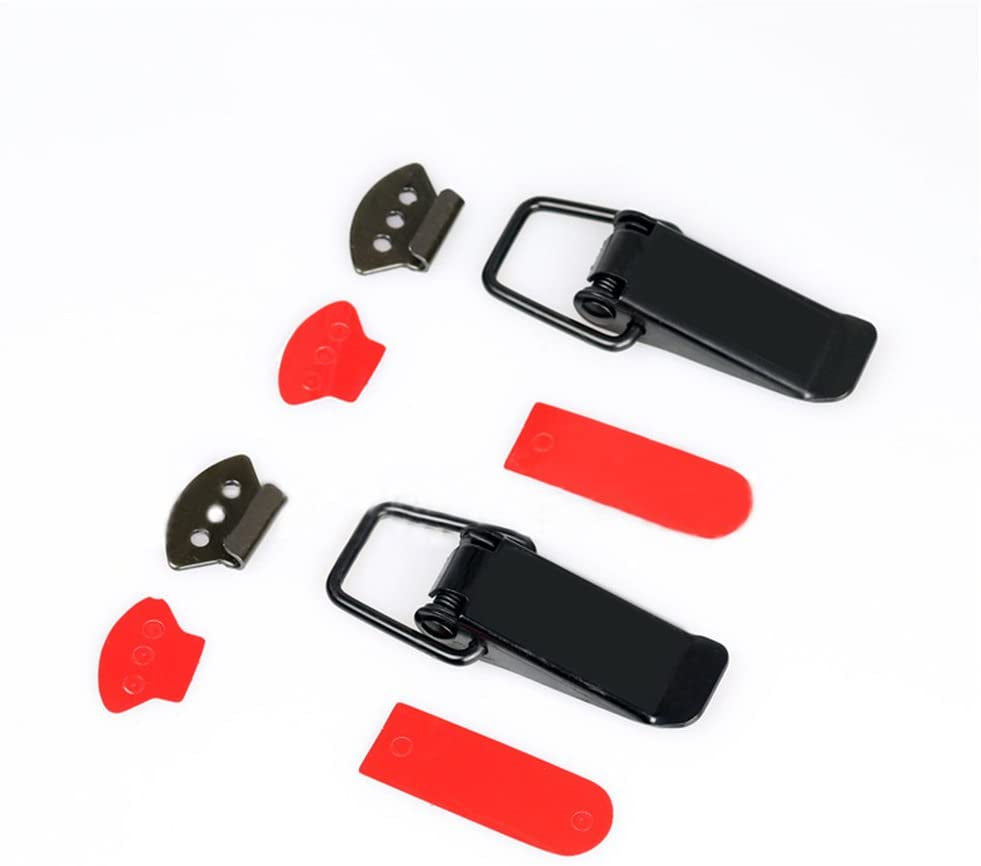 Universal Black Bumper Stainless Clips 2 Pcs Set