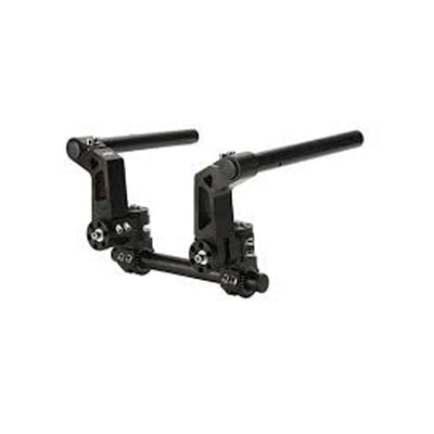 5 PCS Bike Handle Universal Metal Black