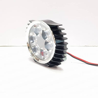 6 SMD LIGHT ROUND SHAPE OUTER METAL BODY FLASHER