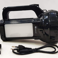 DP-7320 Rechargeable Bright LED Laser Long Range High Power Rechargeable Emergency Torch Light Black