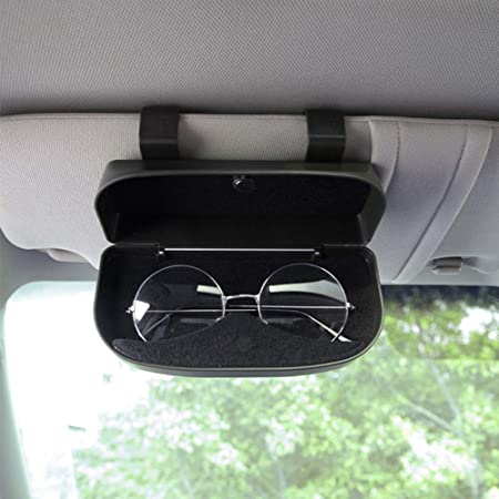 Universal Car Glasses Holder Sun Visor Glasses Case