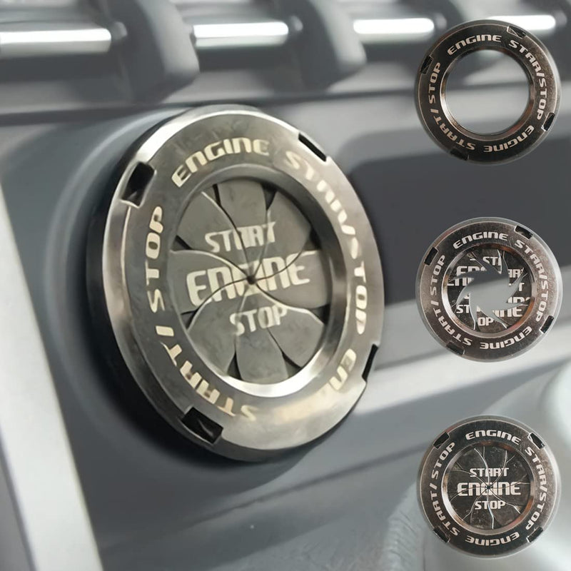 Honda Push Start Engine Cover Spin Push Start Button Cover