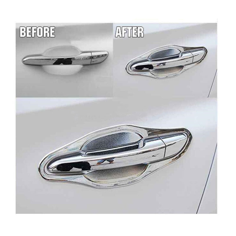 Car Styling ABS Chrome Door Handle Bowl Door Handle Protective Cover T