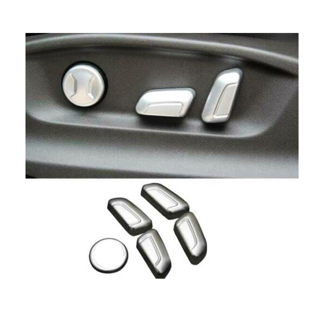 Car Styling ABS Chrome Hyundai Tucson Seat Control Buttons Chrome Trim