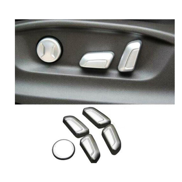 Car Styling ABS Chrome Hyundai Tucson Seat Control Buttons Chrome Trims - Model 2020-2021