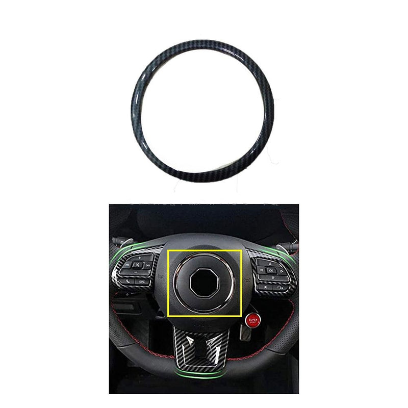 MG HS Complete Steering Carbon Fiber Ring - Model 2020-2021