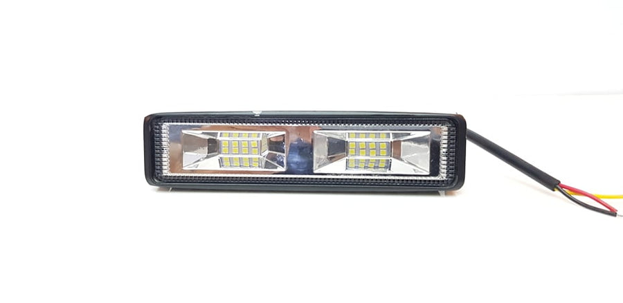 6 Inch Trio Bar Light With Flasher 1 Pc