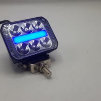 6 SMD Bar Light Fish Eye With Blue Center DRL High-Low 1 Pc