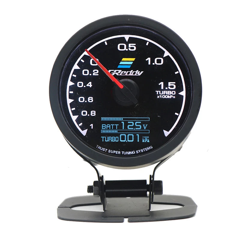 Universal Greddy Racing Gauge RPM With 7 Color Multi LCD Digital Display Meter