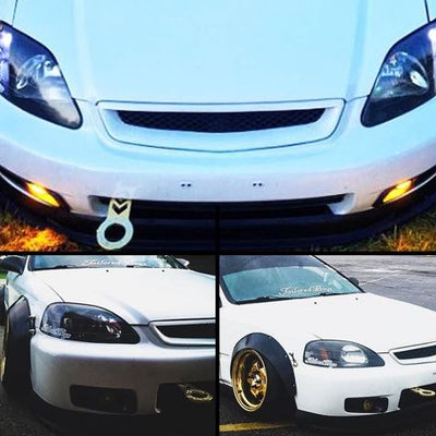 JDM Spike Bumper Quick Release Fastener Car Trunk Fender Gold