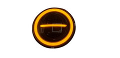 7 Inch Round Jeep Headlight Harley Style Daytime Running Lights With DRL 2 Pc