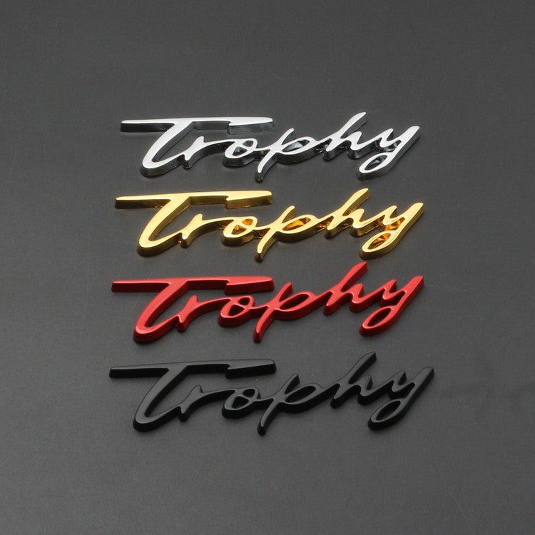 MG Trophy Edition Metal Logo Red