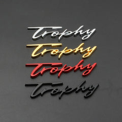 MG Trophy Edition Metal Logo Red