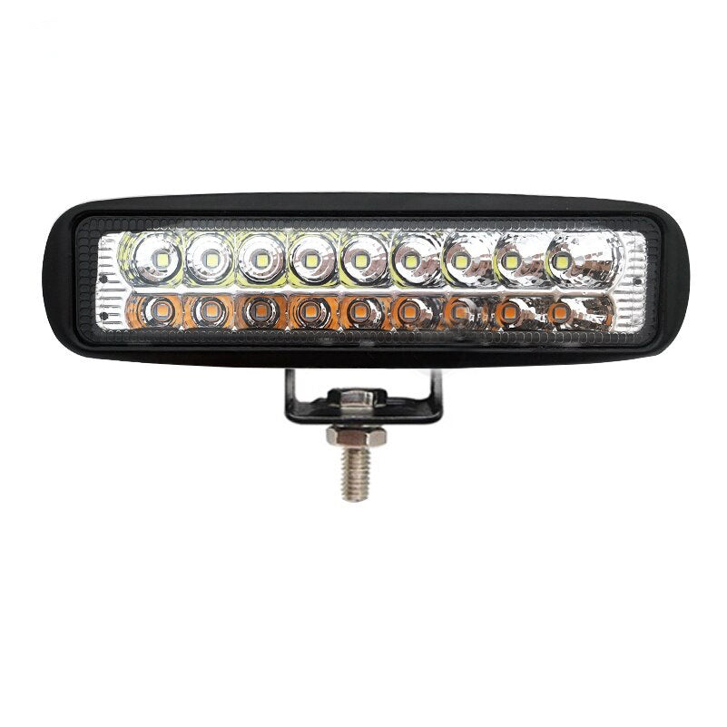Bar Light 9 SMD Dual Color 6 Inch White Yellow 1 Pc