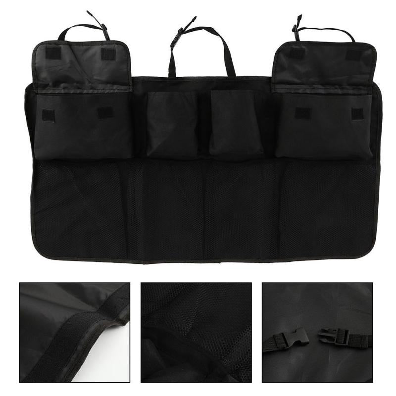 Car Seat Organizer Storage Protectors Cover Back Pockets Multi-use Oxford Hanging Bag Universal