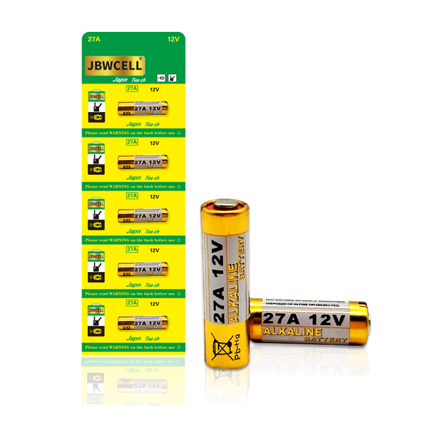 27A 12V super alkaline remote control battery 5 Pcs Pack