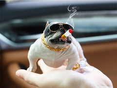 Car Interior Decoration Bull Dog White Hanging Car Pitt Bull Hanging