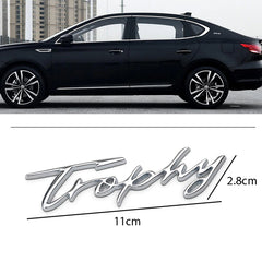 MG Trophy Edition Metal Logo Silver