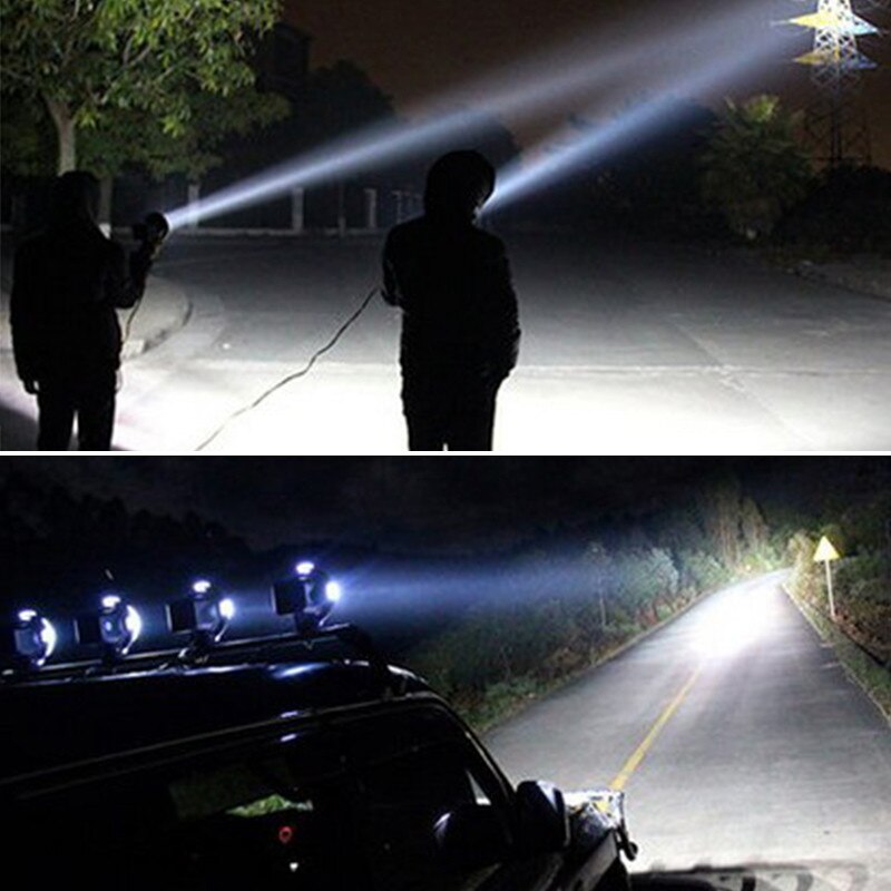 Jeep - Car SPOTLIGHT 35W BUILTIN HID OPERATED 4 INCH 1 Pcs