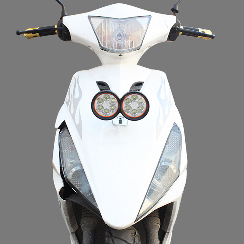 Motorcycle Bike Spotlight LED Spot Light Headlight Driving Waterproof Fog Lamp