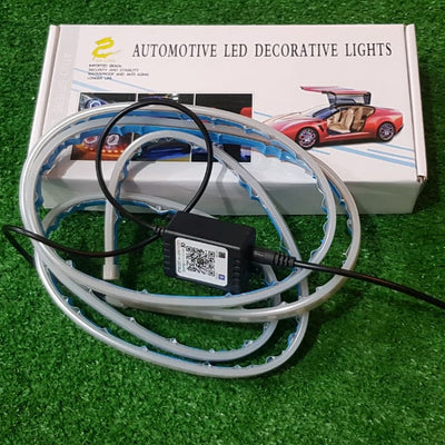 Car Front Bumper Strip Light RGB Bluetooth Phone Control 6 Feet Lenght