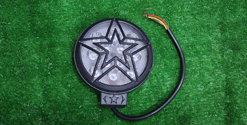 12 SMD Star Style Round Light White Lamp 36 W For Bike - Car