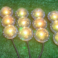 Atmosphere Lamp Star lights Seat Bottom 7 Color Multi-Function Car Interior Remote Control 4Pc