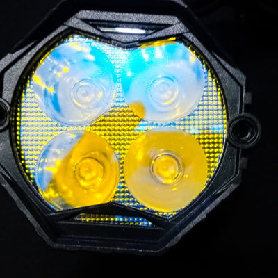 Universal 4 SMD Light Lemon Green Colour