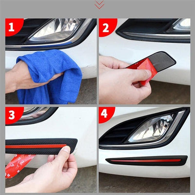 3R-2144 Car Body Bumper Guard Anti-collision Protector Strip Sticker