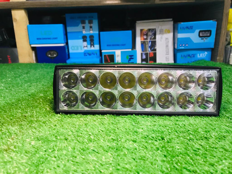 Bar Light 7.5 Inch 16 SMD 3D Lens Metal Body 1 Pcs
