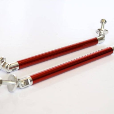 JDM- Adjustable Splitter Rods Red